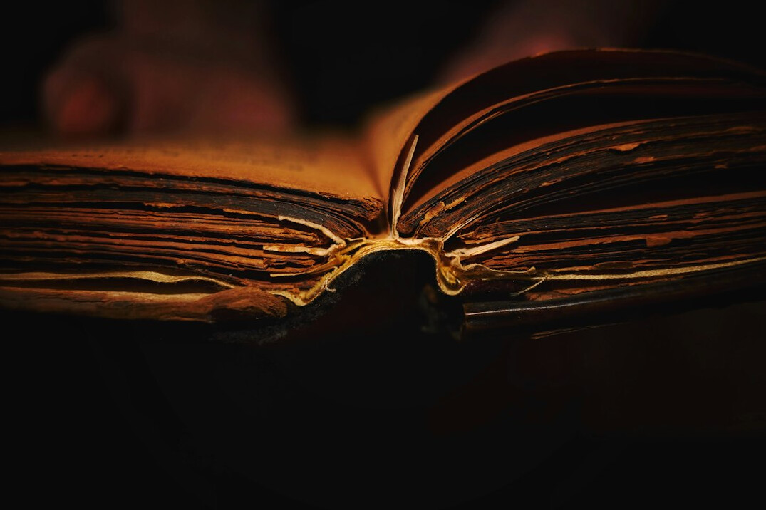 old book pages